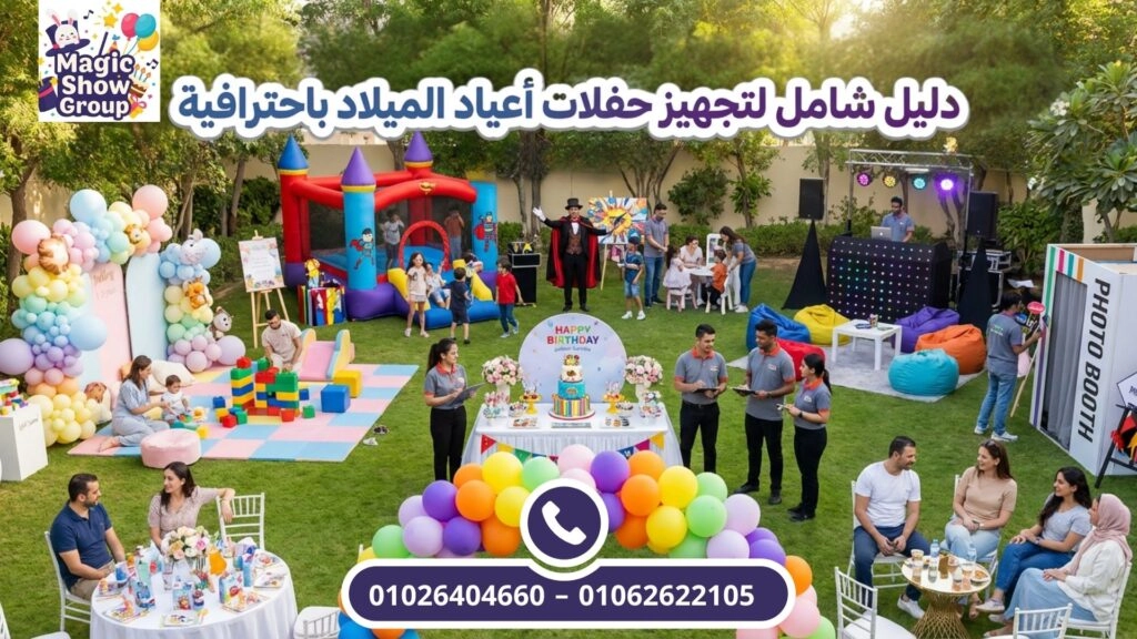 تجهيز حفلات أعياد الميلاد | دليل شامل لتنظيم حفلة مثالية